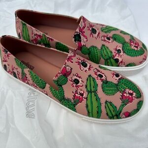 NWT Melissa Women’s Ground IIICactus Print Slip-on Sneaker